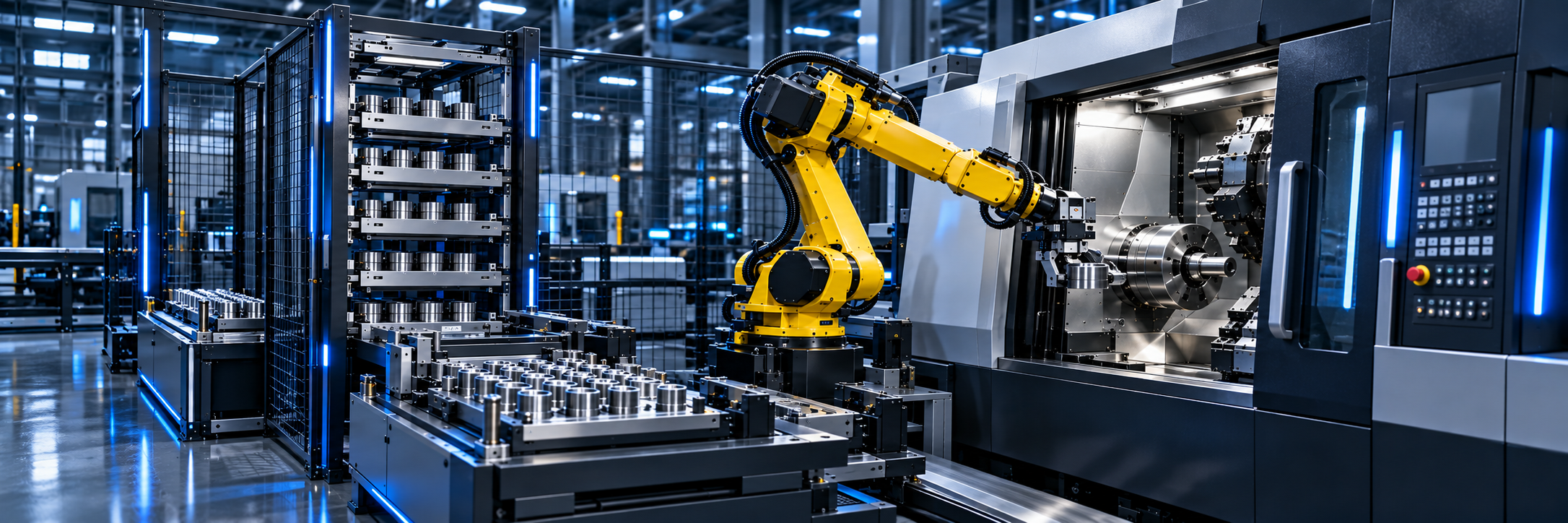 Zrobotyzowane systemy automatycznego załadunku maszyn